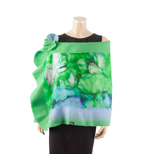 Load image into Gallery viewer, Vibrant meadow shawl #228-36