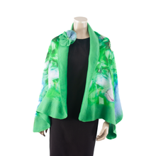 Load image into Gallery viewer, Vibrant meadow shawl #228-36