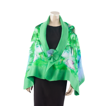 Load image into Gallery viewer, Vibrant meadow shawl #228-36