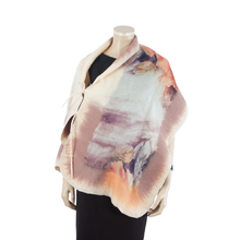 Load image into Gallery viewer, Linked beige scarf #168-58