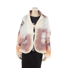 Load image into Gallery viewer, Linked beige scarf #168-58