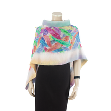 Load image into Gallery viewer, Linked feathers scarf #168-55