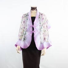 Load image into Gallery viewer, Linked lavender scarf #168-59