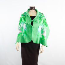 Load image into Gallery viewer, Linked Green Scarf #168-36