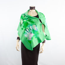 Load image into Gallery viewer, Linked Green Scarf #168-36
