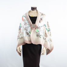 Load image into Gallery viewer, Vibrant parrot shawl #228-16