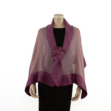 Load image into Gallery viewer, Onion unicolor silk shawl #198-2