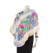 Load image into Gallery viewer, Linked feathers scarf #140-71
