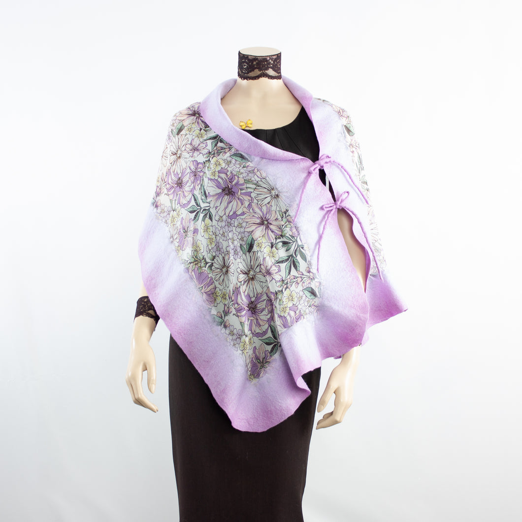 Linked lavender scarf #168-59