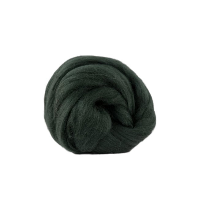 Extrafine merino wool, tops, 19 microns, Fir