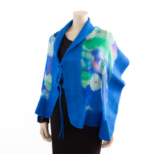 Load image into Gallery viewer, Linked blue scarf #140-5
