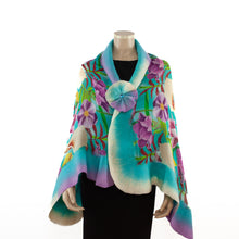 Load image into Gallery viewer, Vibrant tropic shawl #210-42
