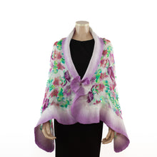 Charger l&#39;image dans la galerie, Vibrant orchid shawl #210-9
