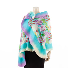 Charger l&#39;image dans la galerie, Vibrant tropic shawl #210-42
