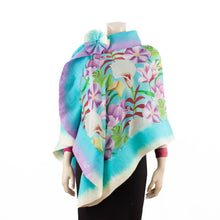 Charger l&#39;image dans la galerie, Vibrant tropic shawl #210-42
