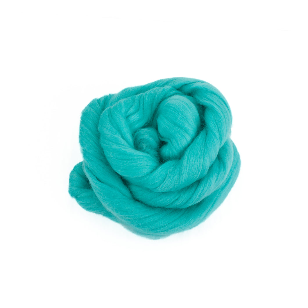 Extrafine merino wool, tops, 19 microns, Water